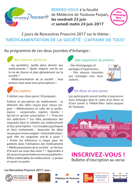 Programme et bulletin d`inscription. [PDF - 548.4 ko]