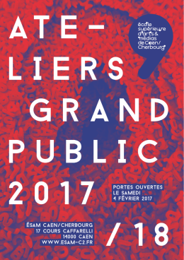 Télécharger le flyer des portes ouvertes 2017