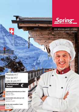 Spring Preisliste H.indd