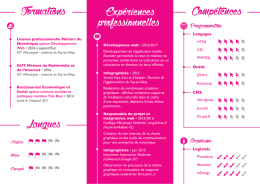 nouveau CV.indd - Camille Charel