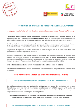 Vendredi 10 mars au Lycée Nelson Mandela de Nantes