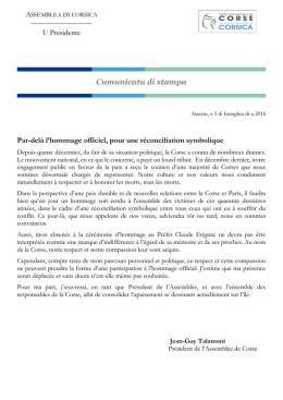 Lisez le communiqu&eacute; de presse du cabinet du