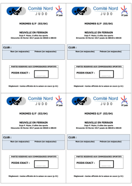 inscrip Minimes Neuville