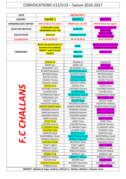 fc challans - Football Club Challans