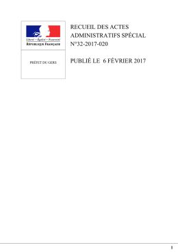 recueil des actes administratifs spécial n°32-2017