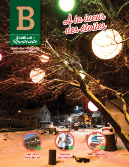 Babillard f&eacute;vrier 2017 - Municipalit&eacute; de Mandeville
