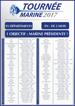 1 objectif : marine présidente