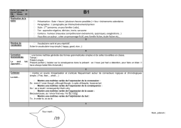 Présentation : Date + heure ( plusieurs heures