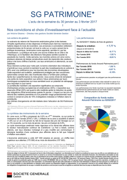 SG Patrimoine Flash hebdo-06-02-2017