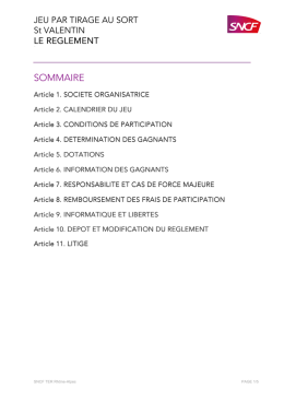 Reglement Jeu TER Auvergne-Rhone