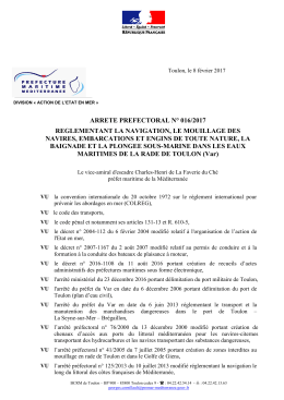 2016-016 - Préfecture maritime de la Méditerranée