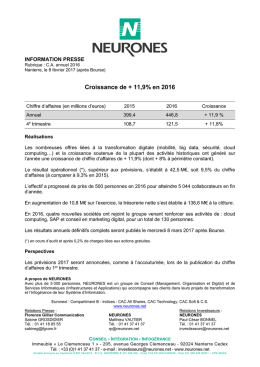 Lire le communiqu&eacute;