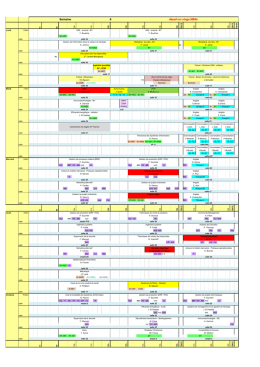 Emploi du temps - 2016-2017