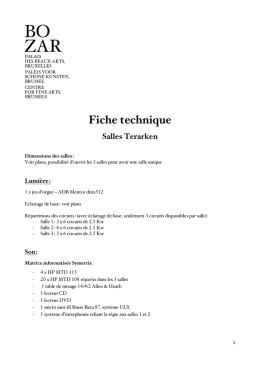 Fiche technique