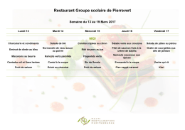 Restaurant Groupe scolaire de Pierrevert