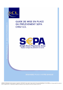 guide de mise en place du prelevement sepa