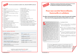 la plaquette de pr&eacute;sentation - Ligue des droits de l`Homme