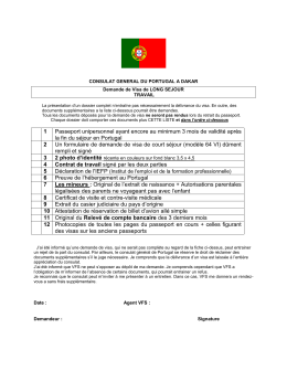 1 Passeport unipersonnel ayant encore au minimum 3