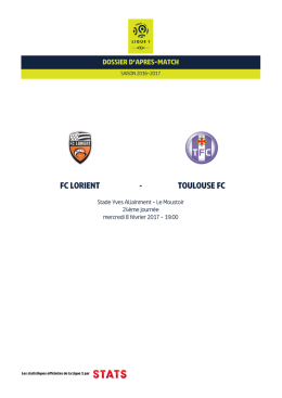 Dossier d`apr&egrave;s-match