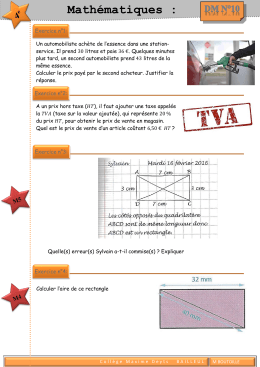 DM n&deg;10 - Promath