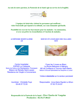 Presbytère : 02.54.37.00.63