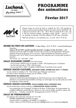 T&eacute;l&eacute;chargez le programme ici