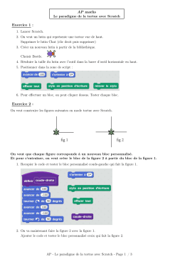 AP maths Exercice 1 : Exercice 2 :