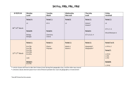 S4 Fra, FRb, FRc, FRd