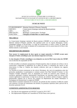 museum national d`histoire naturelle departement