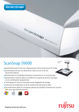 ScanSnap SV600