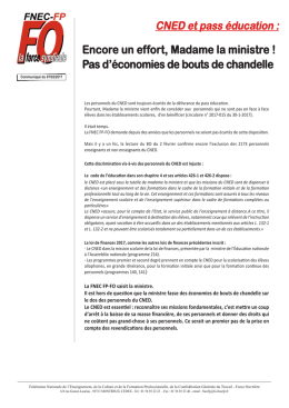 Mise en page 1 - FNEC FP-FO