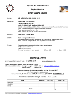 07-02-2017 Cabane &agrave; sucre / Mauricie / 22 mars 2017 lire la suite