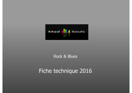 Fiche technique 2016