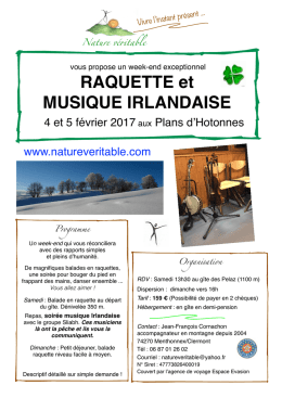 Présentation - Nature véritable