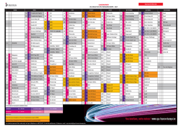 calendrier - Circuit de Spa