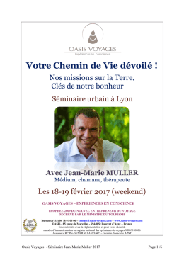 161122 Chemin de Vie JM MULLER 2017