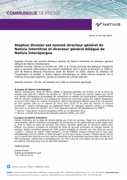 CP Nomination S. Dixmier - racine