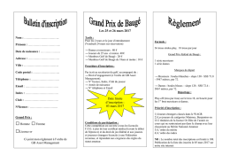 télécharger le bulletin d`inscription