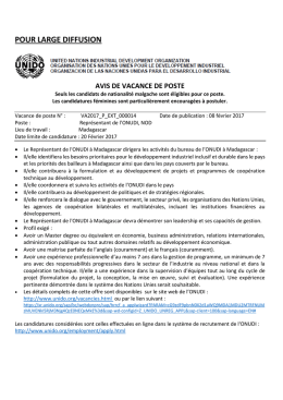 en cliquant ici - Syst&egrave;me des Nations Unies &agrave; Madagascar