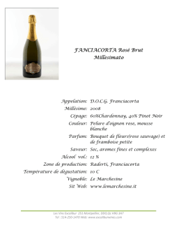 FANCIACORTA Ros&eacute; Brut Millesimato