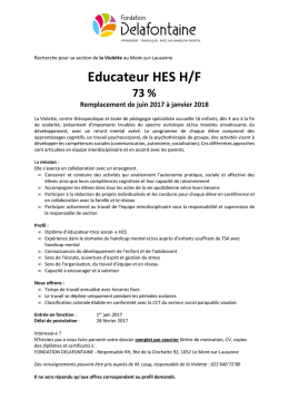 Educateur Violette