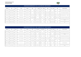 DESIGNATIONS DES ARBITRES POUR LA 17eme Journée