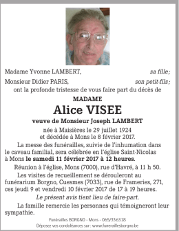 alice VISee