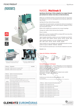 Fiche produit PDF - clementz