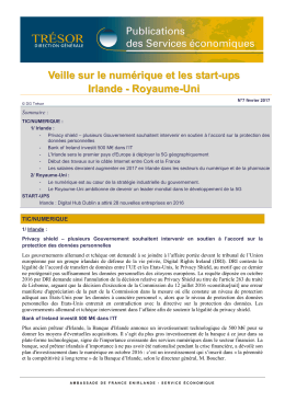 07fev2017 Veille TIC numérique et starts-ups