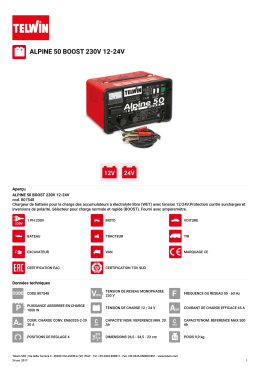 alpine 50 boost 230v 12-24v
