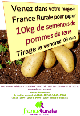 Op&eacute;ration Pommes de terre