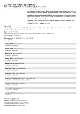 Imprimer - Gites de France Jura