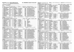 R1 - VINCENNES - Samedi 11 Fevrier 2017