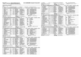 R3 - CAGNES/MER - Samedi 11 Fevrier 2017